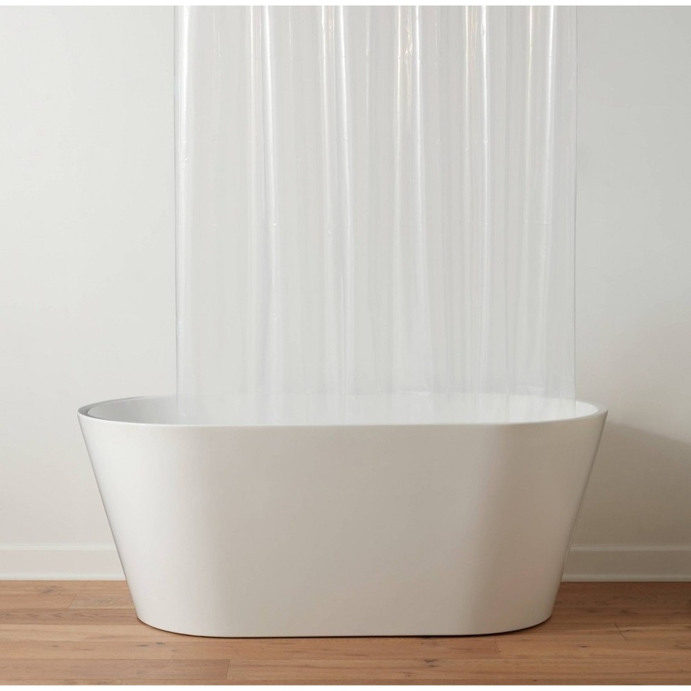 Threshold Heavy Weight Peva Clear Shower Curtain Liner
